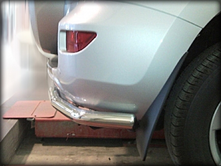 Toyota Rav-4 2010-2012г.в.-Защита заднего бампера "уголки" d-60